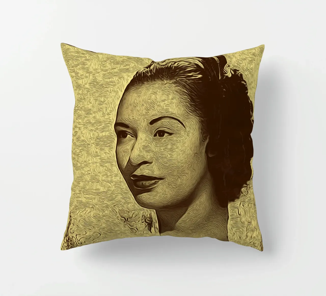 Sguardo senza tempo cuscino da singpentinksale
