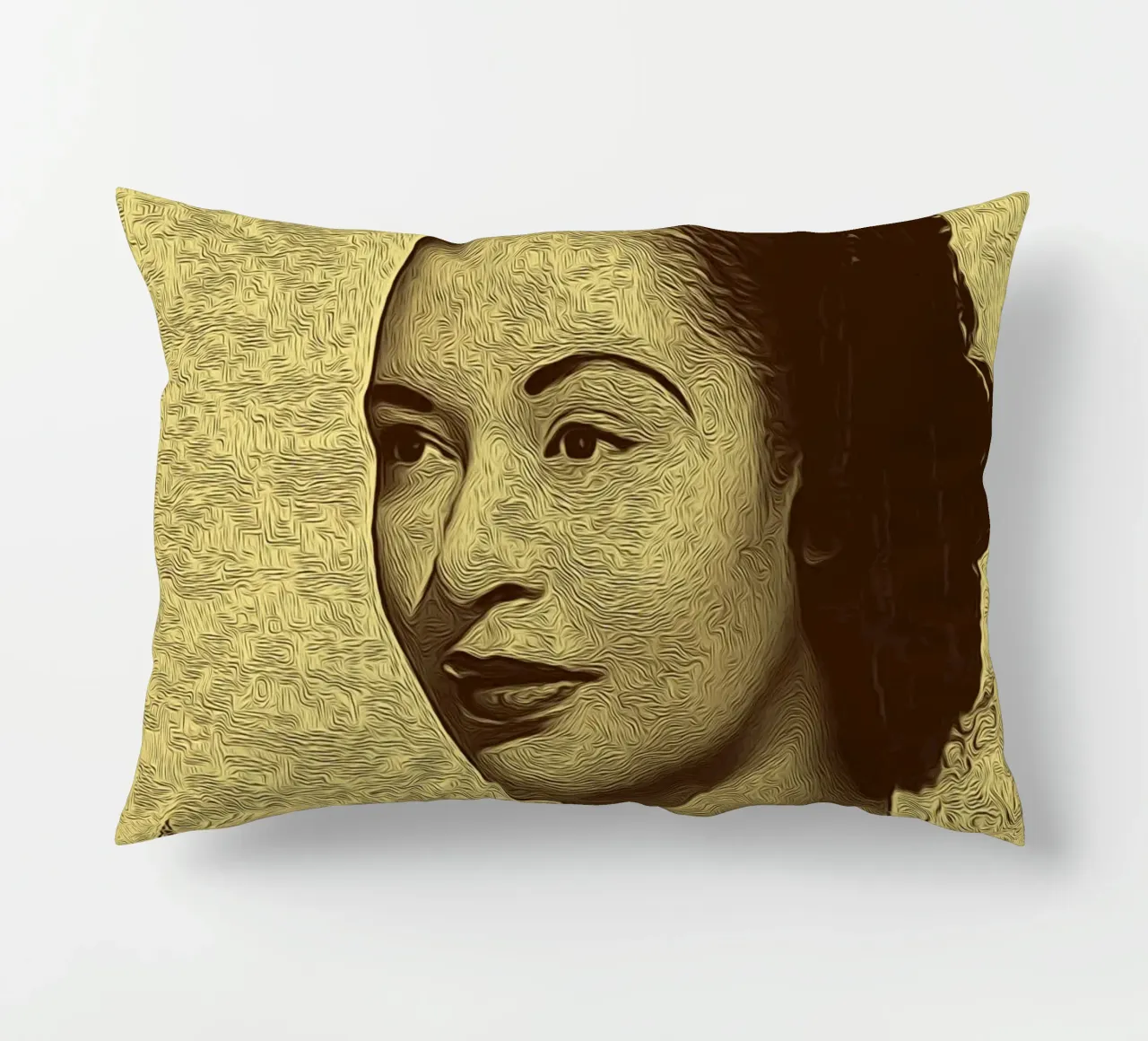 Sguardo senza tempo cuscino da singpentinksale