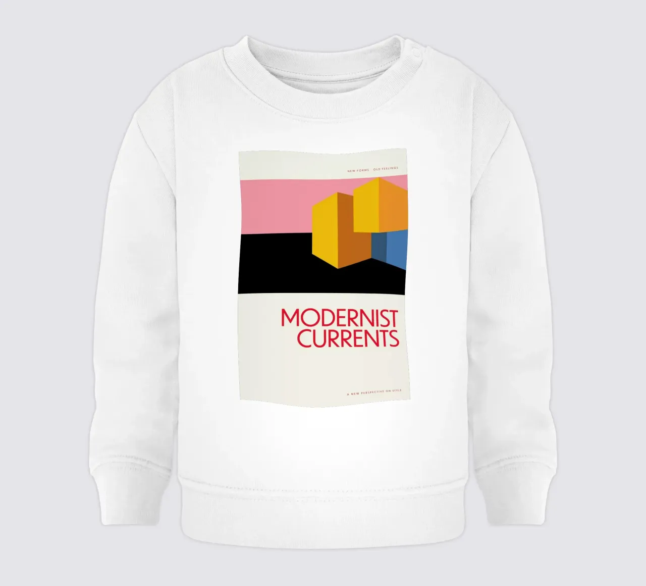 Modernist Currents 11 sudadera de bebé de Studio One