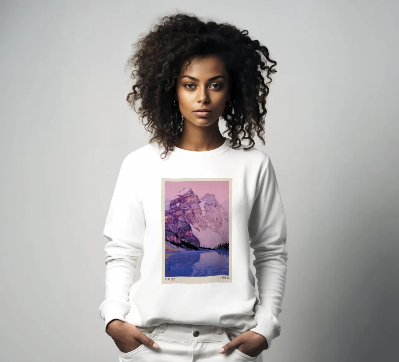 Hasui Kawase 4 sweatshirt by Vintage by JUNIQE