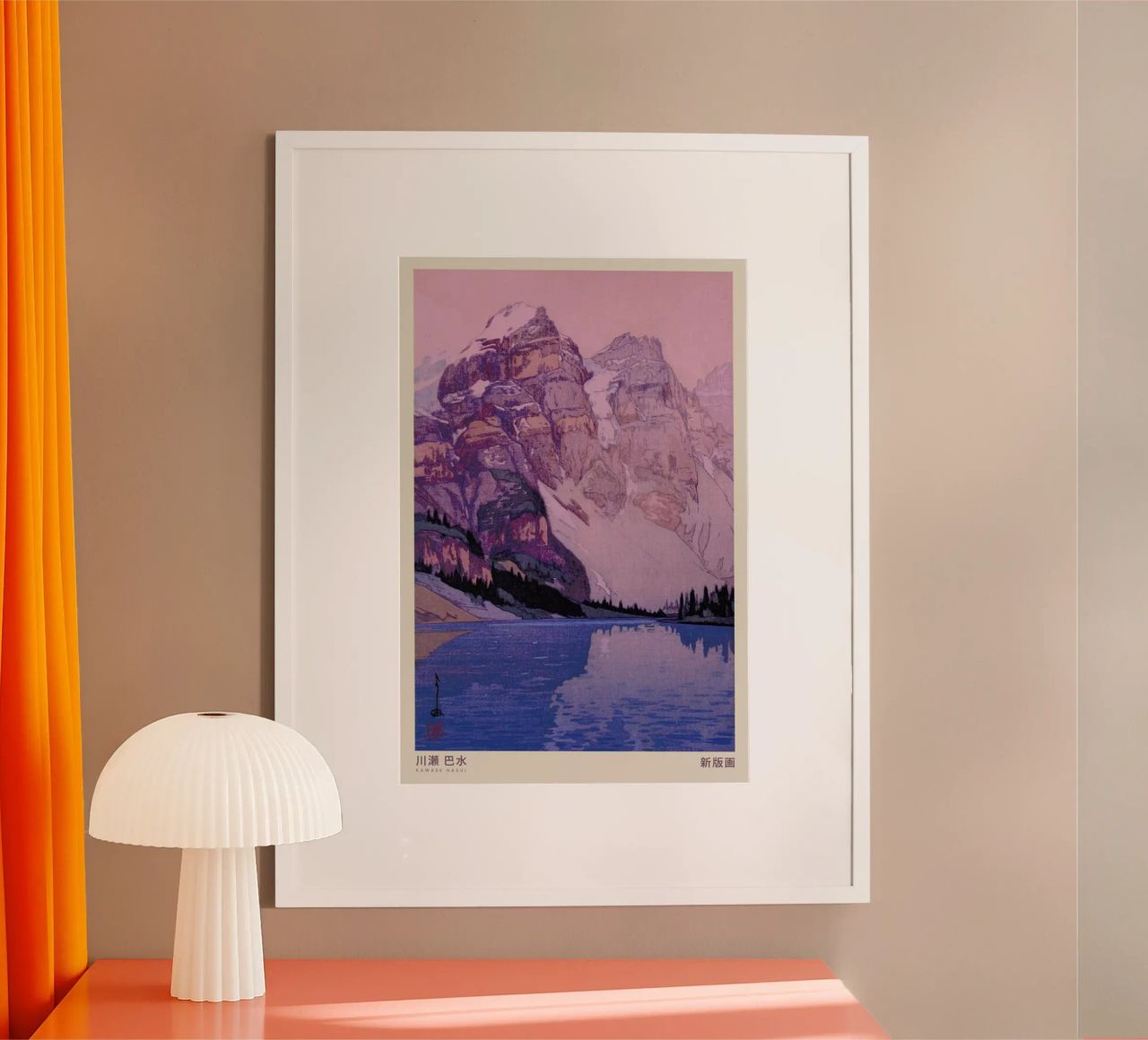 Hasui Kawase 4 poster by Vintage by JUNIQE