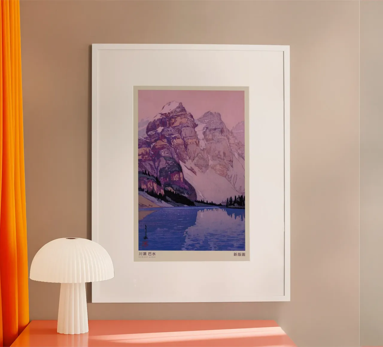 Hasui Kawase 4 poster by Vintage by JUNIQE