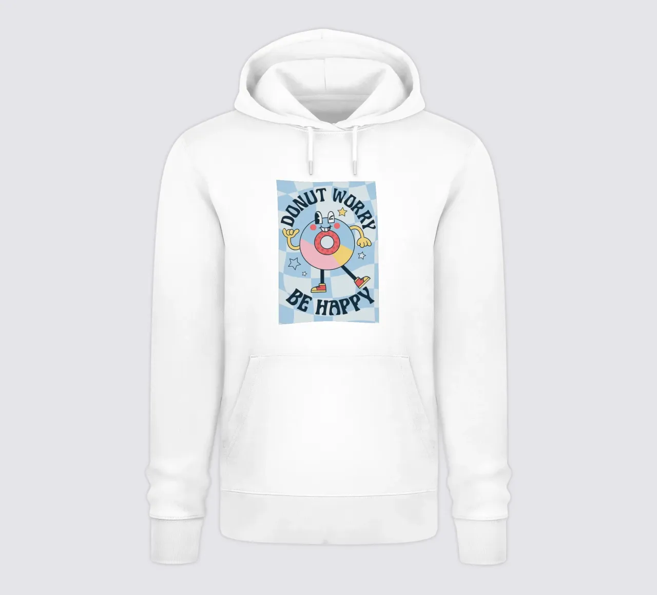 Donut Preocupate Se Feliz Cocina Divertida sudadera con capucha de oneone