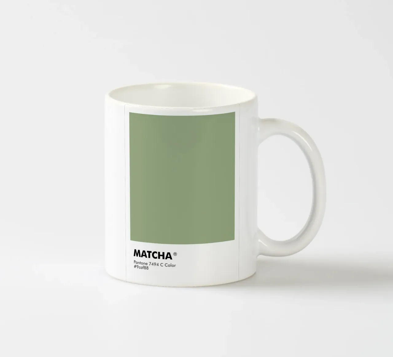 PANTONE MATCHA tazza in ceramica da ColorShop