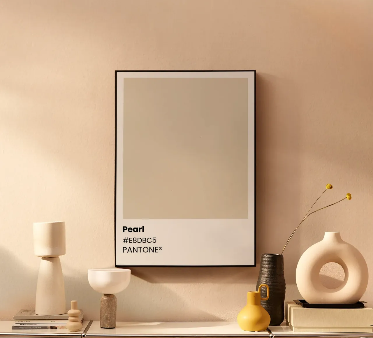 Pantone Pearl Color forex plate by ColorShop
