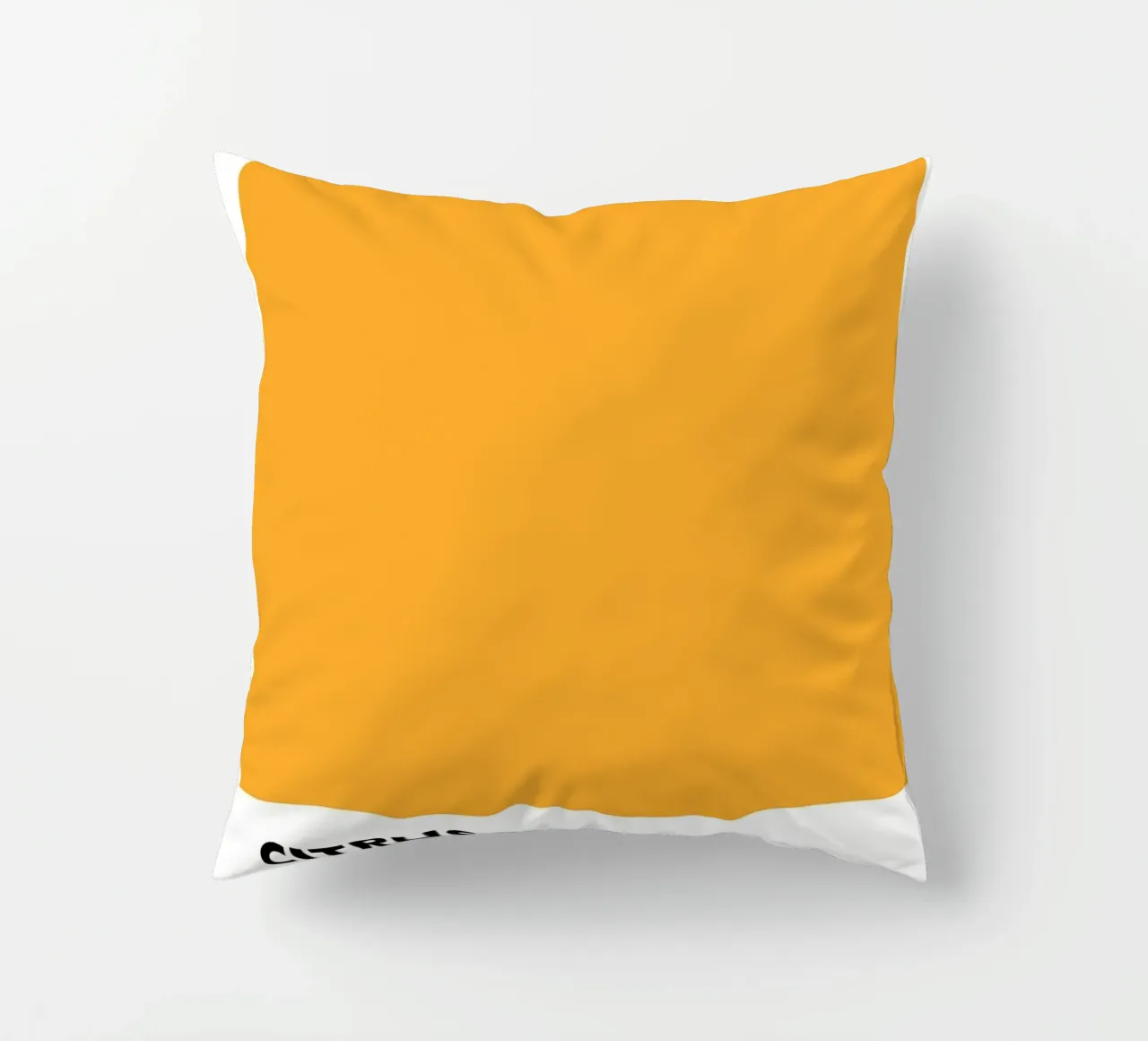 PANTONE CITRUS cuscino da ColorShop