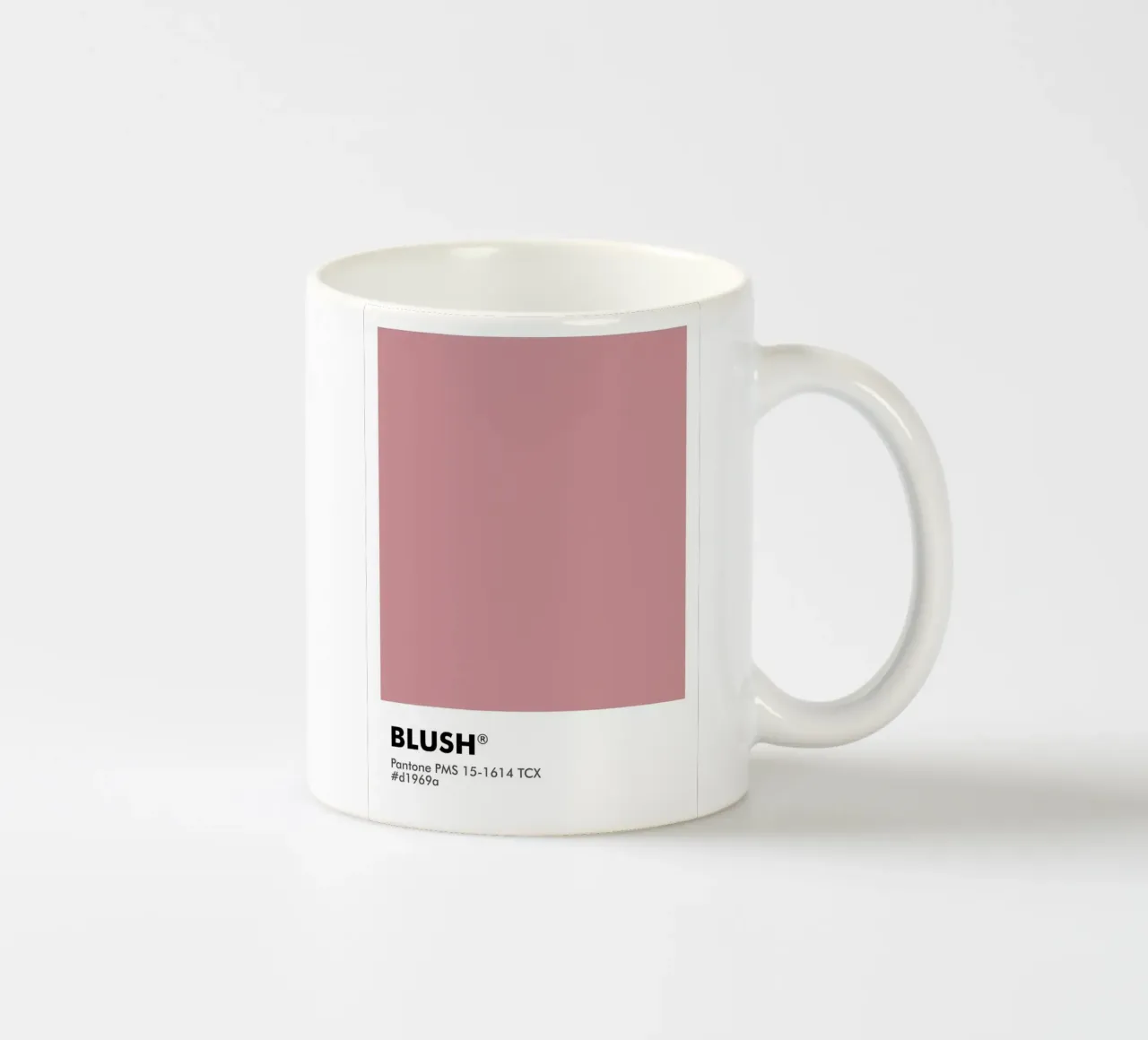 PANTONE BLUSH tazza in ceramica da ColorShop