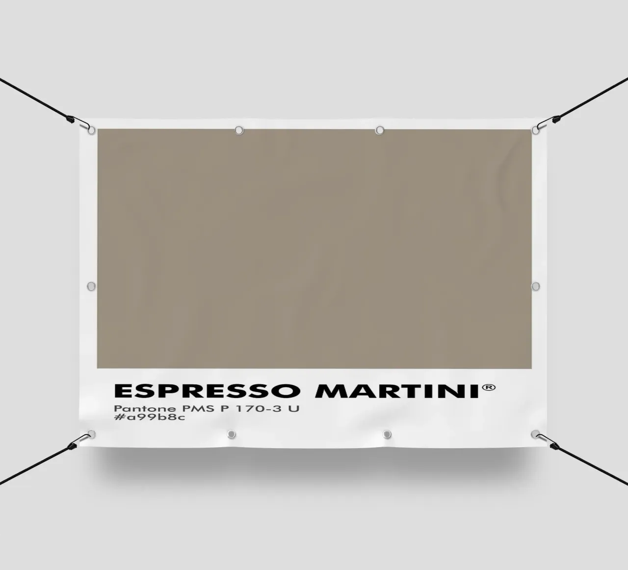 PANTONE ESPRESSO MARTINI lonas publicitarias de ColorShop