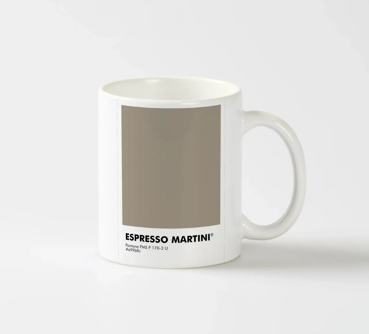 PANTONE ESPRESSO MARTINI tazza in ceramica da ColorShop