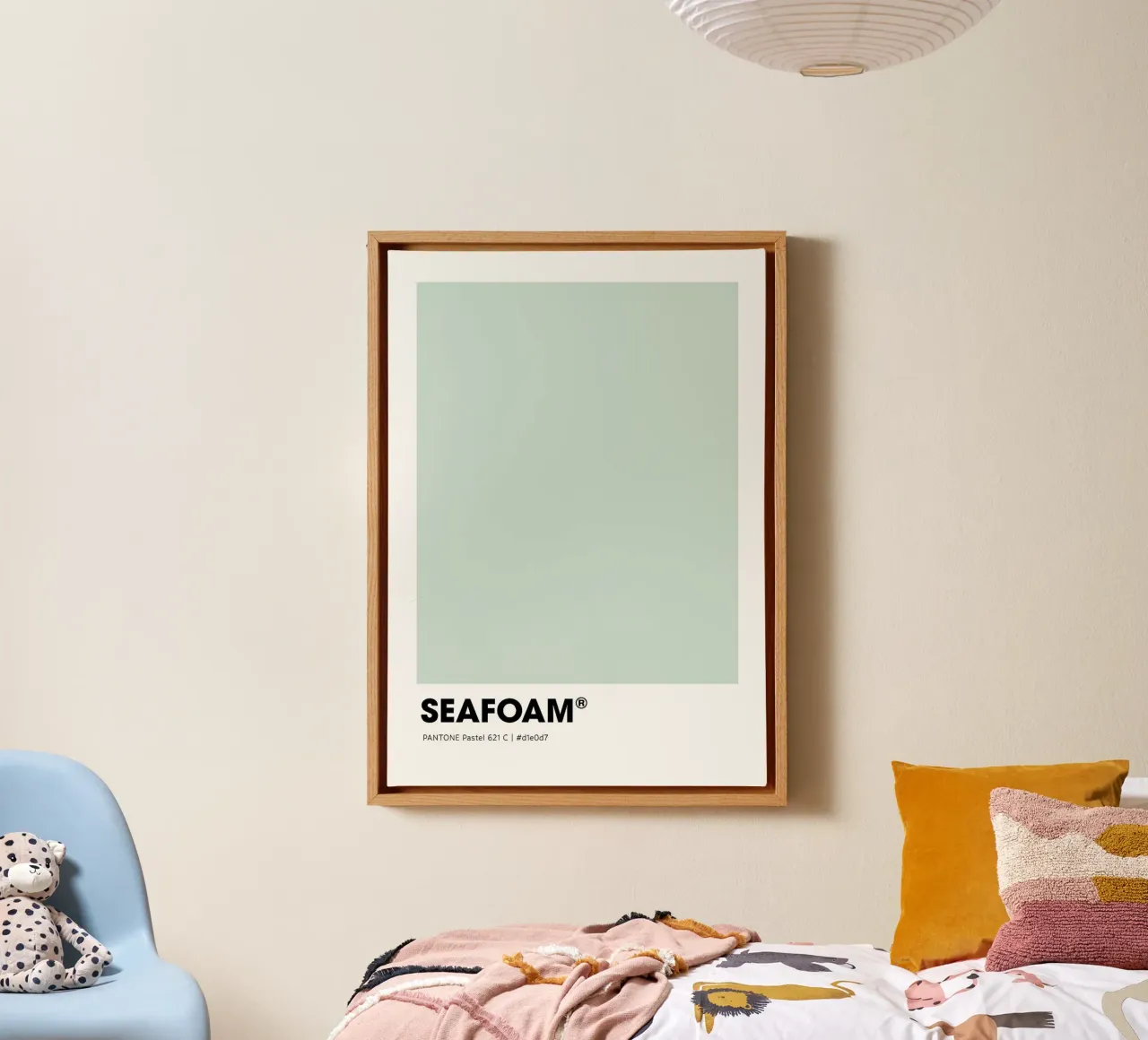 Seafoam canvas by ColorShop