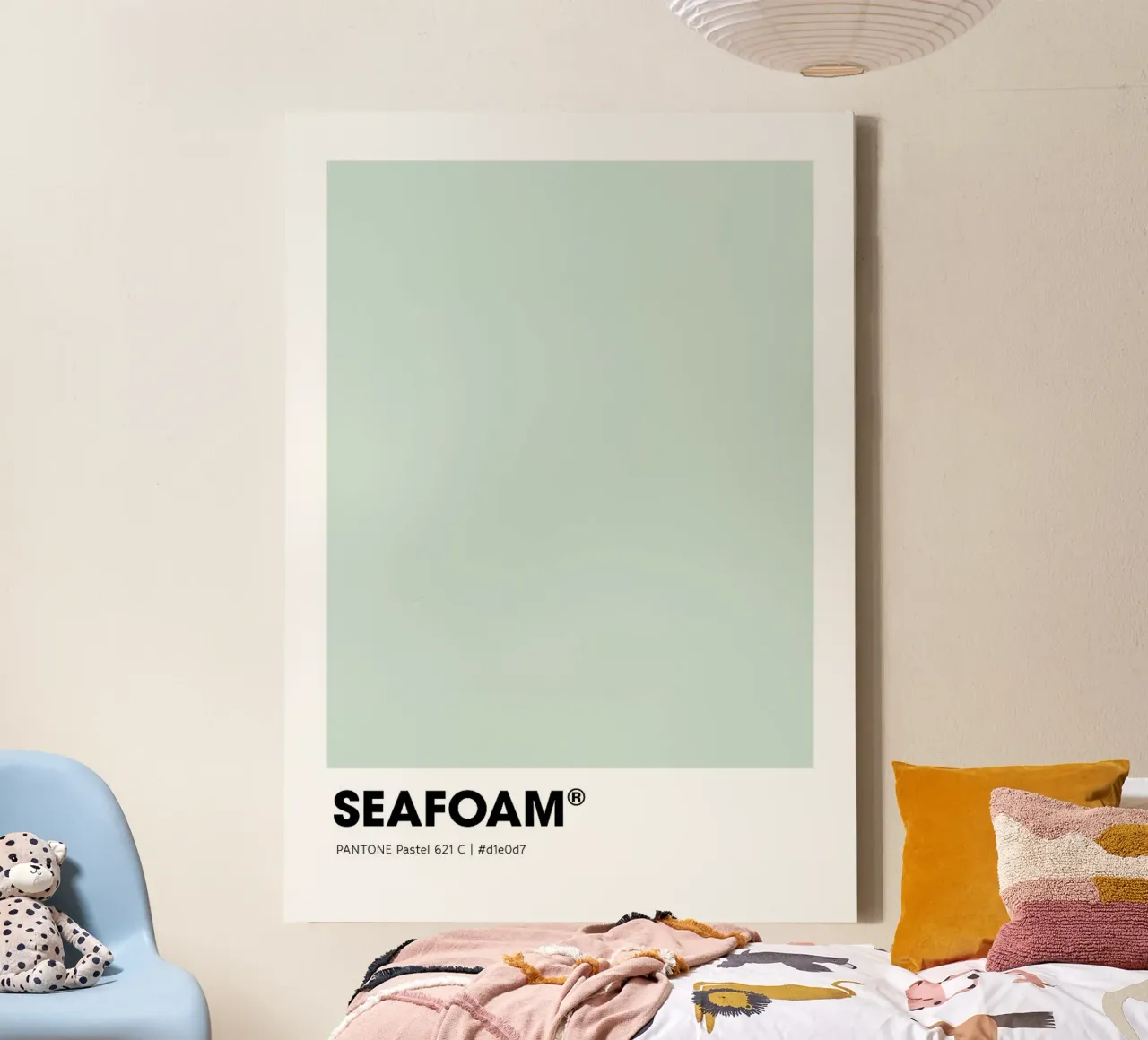 Seafoam canvas by ColorShop