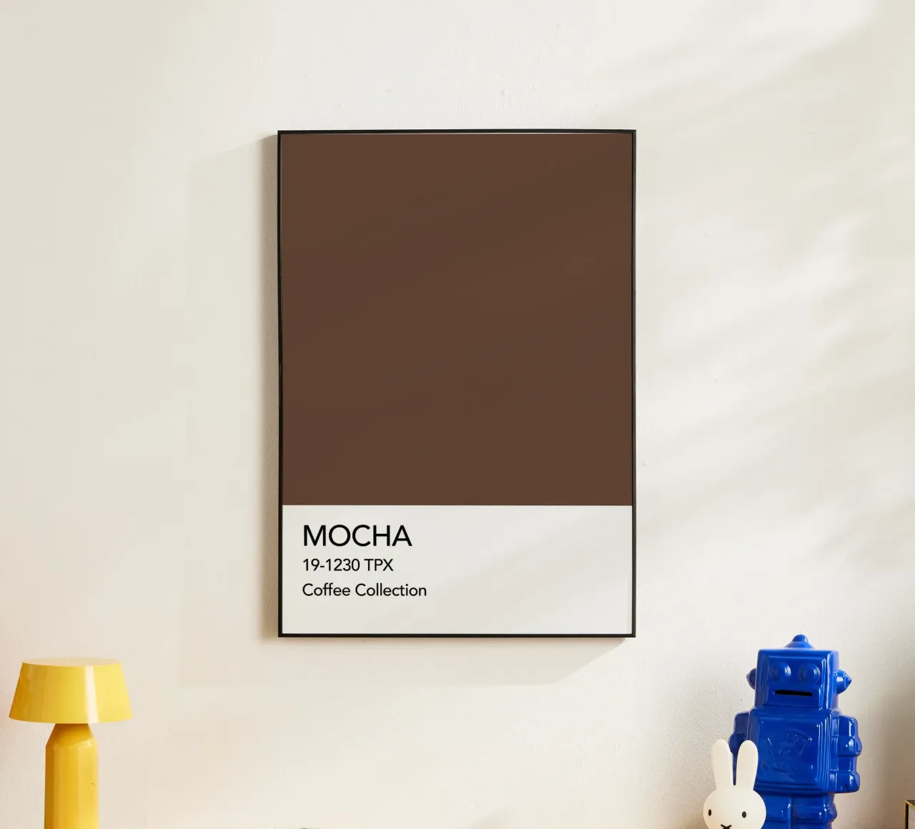 Caffè moka Colore pantone alluminio dibond da ColorShop