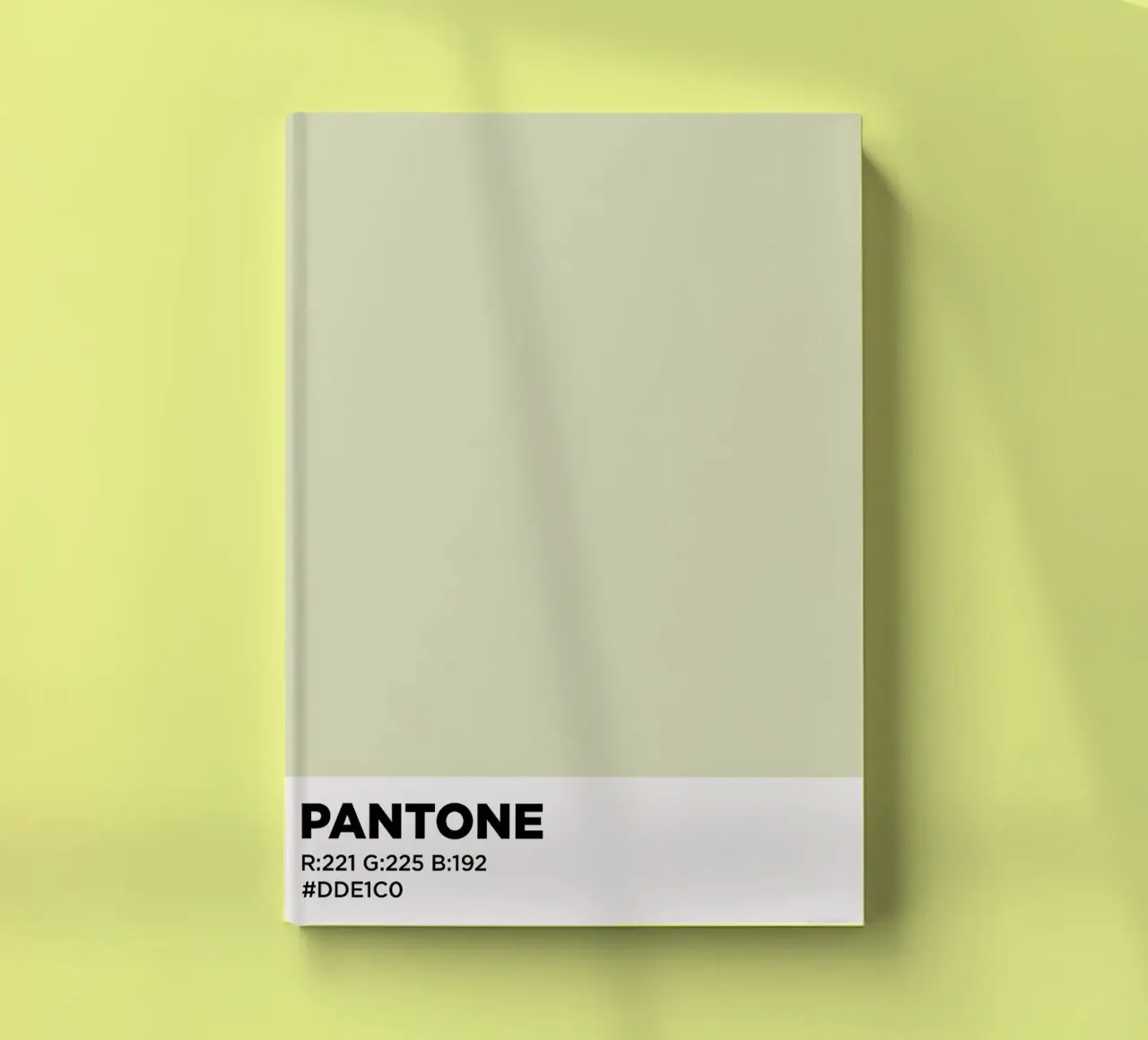 pantone colour palette notebook by ColorShop