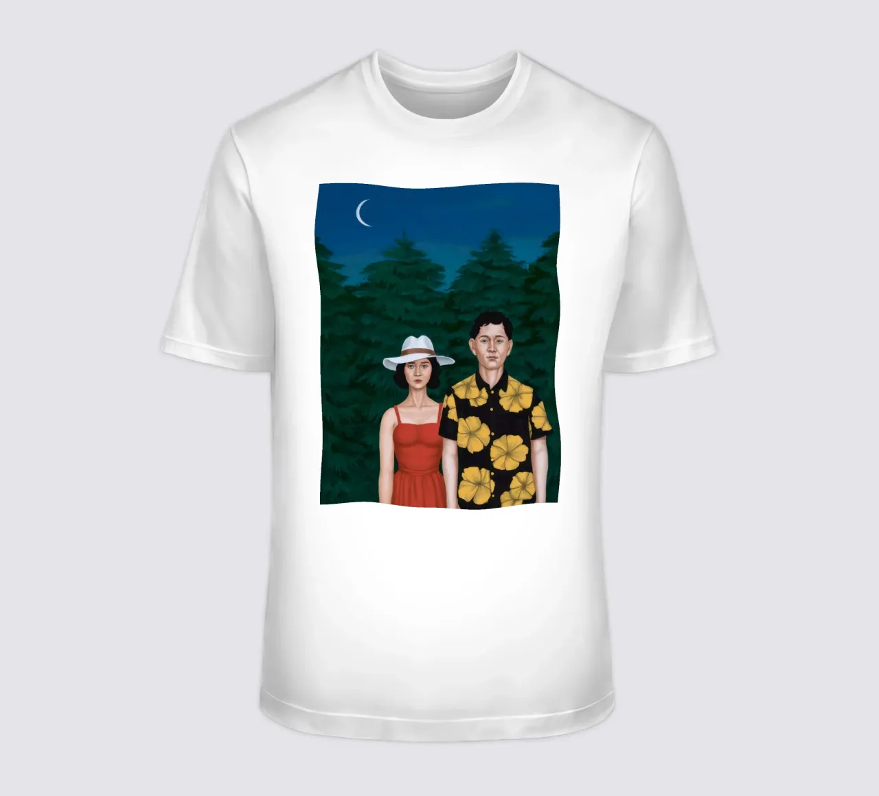 Coppia sotto un albero t-shirt da Sentinel Glow