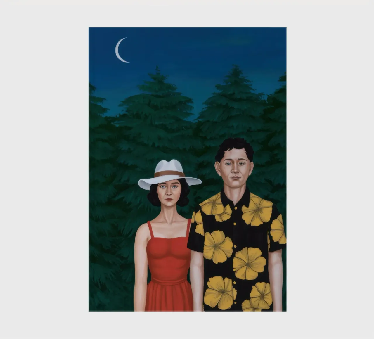 Couple Under a Tree notebook by Sentinel Glow