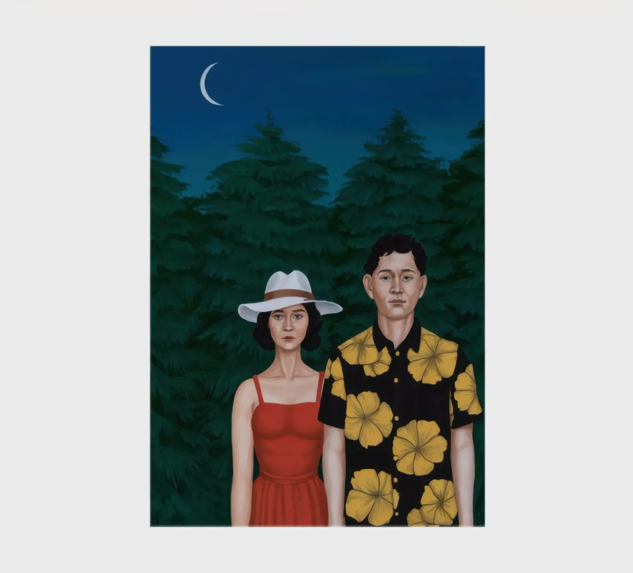 Couple Under a Tree notebook by Sentinel Glow