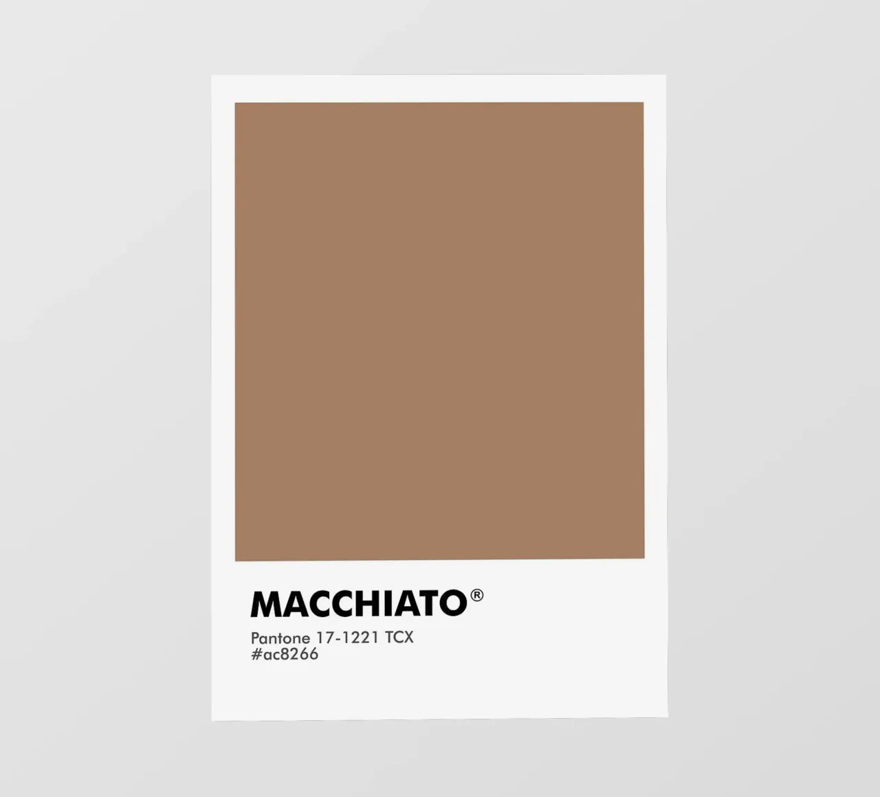 PANTONE MACCHIATO telo in pvc da ColorShop