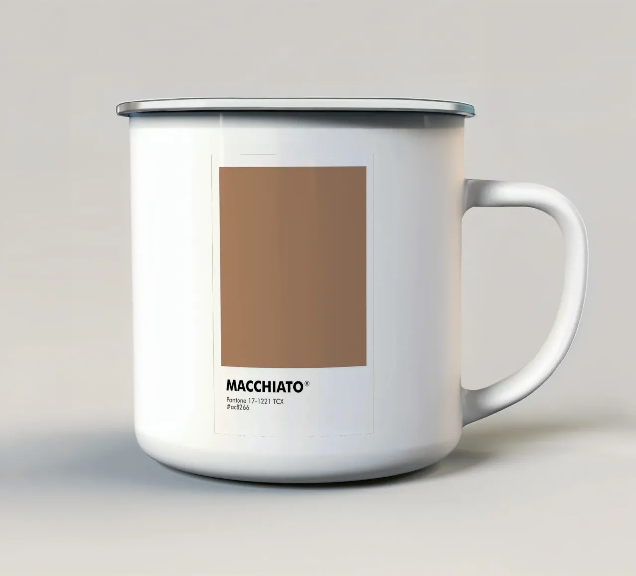 PANTONE MACCHIATO tazza in smalto da ColorShop