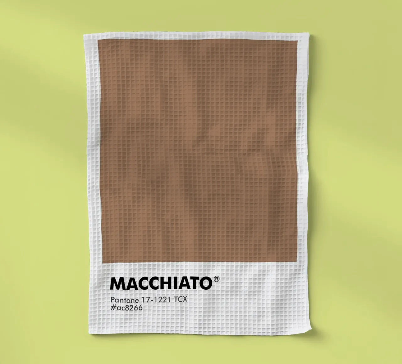 PANTONE MACCHIATO canovaccio da cucina da ColorShop