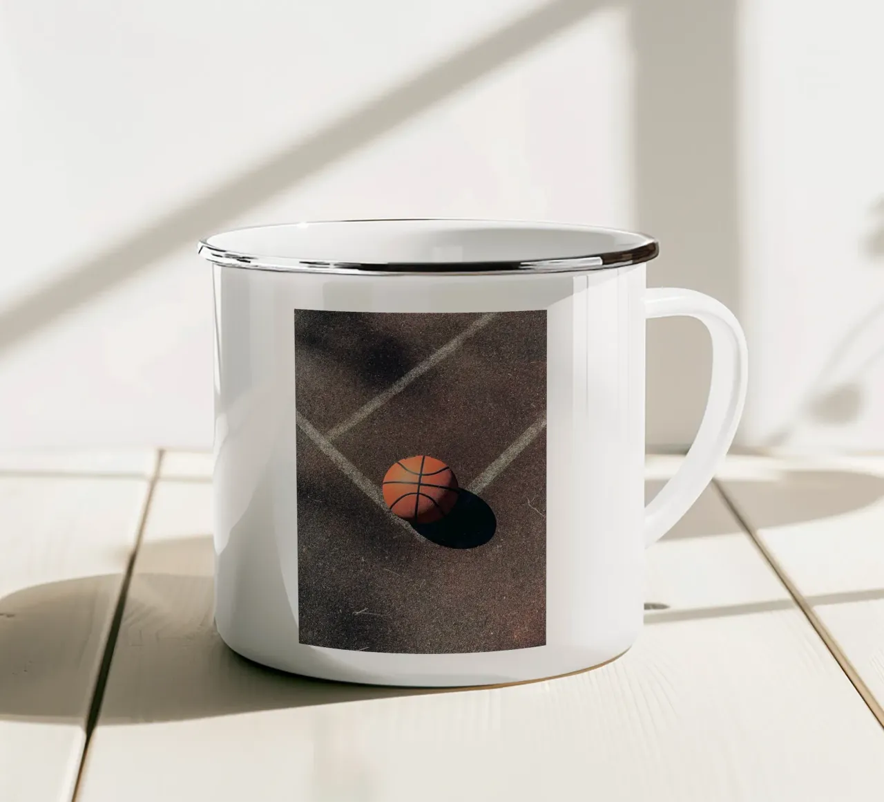 Pallacanestro tazza in smalto da ColorShop