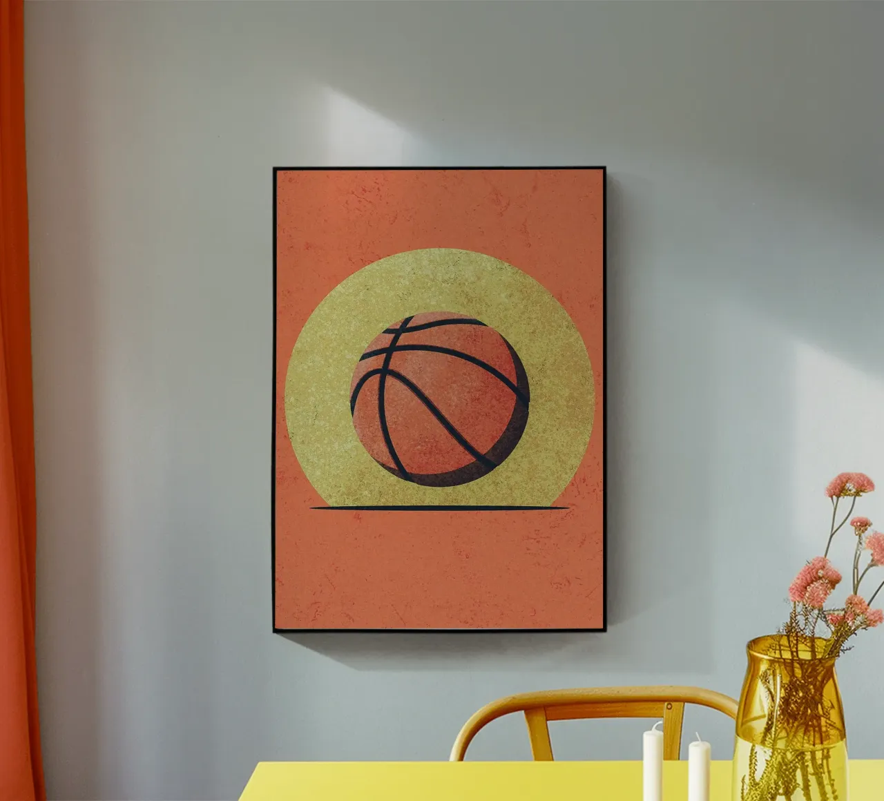Basketball acrylic glass by ColorShop