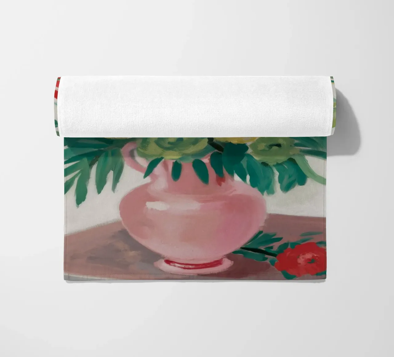 Fiori di melo in vaso rosa telo mare da Stone Decade