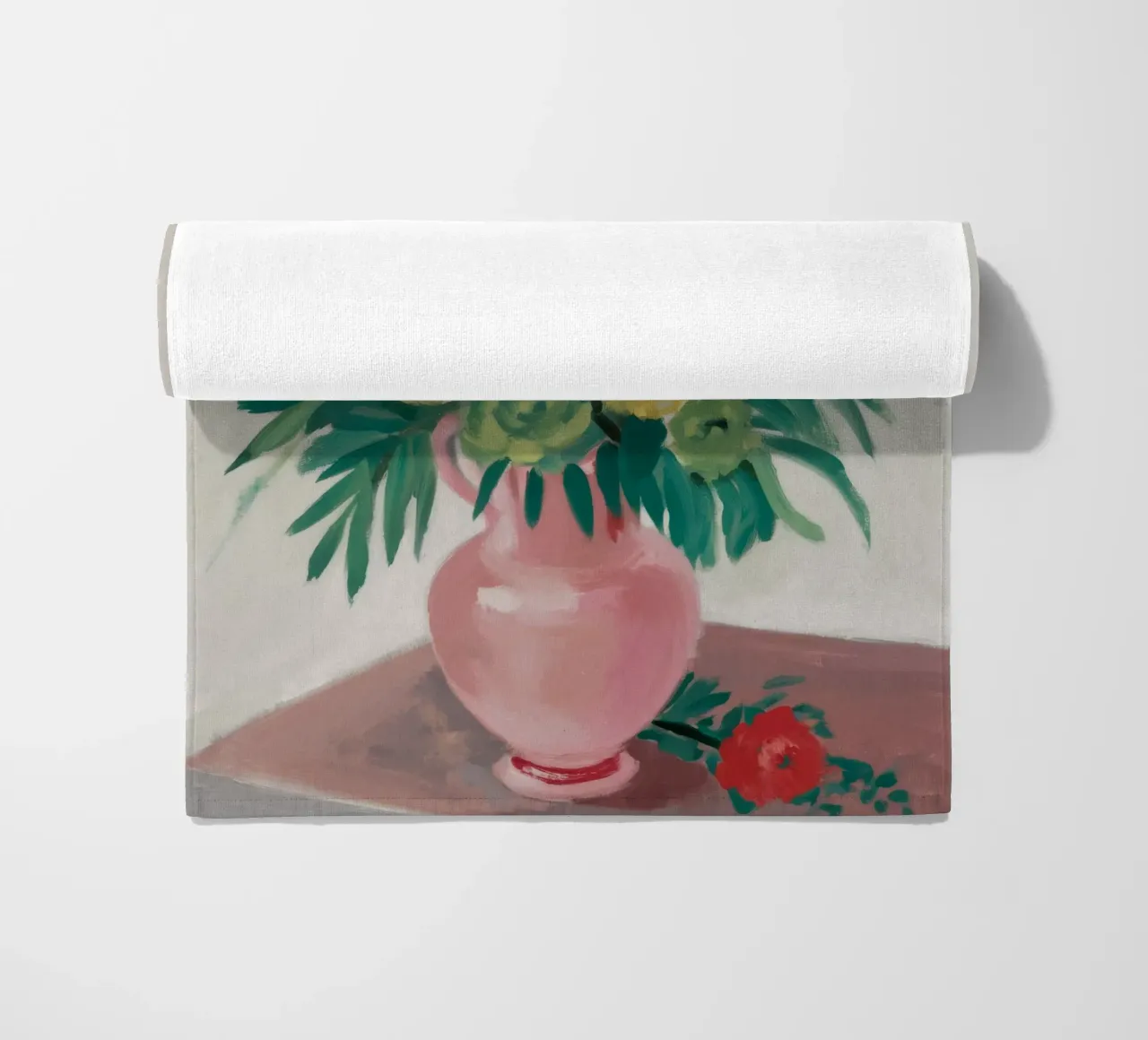 Fiori di melo in vaso rosa telo mare da Stone Decade