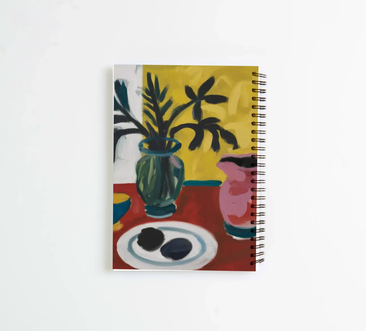 Roter Krug Zitrone Ringbuch von Stone Decade
