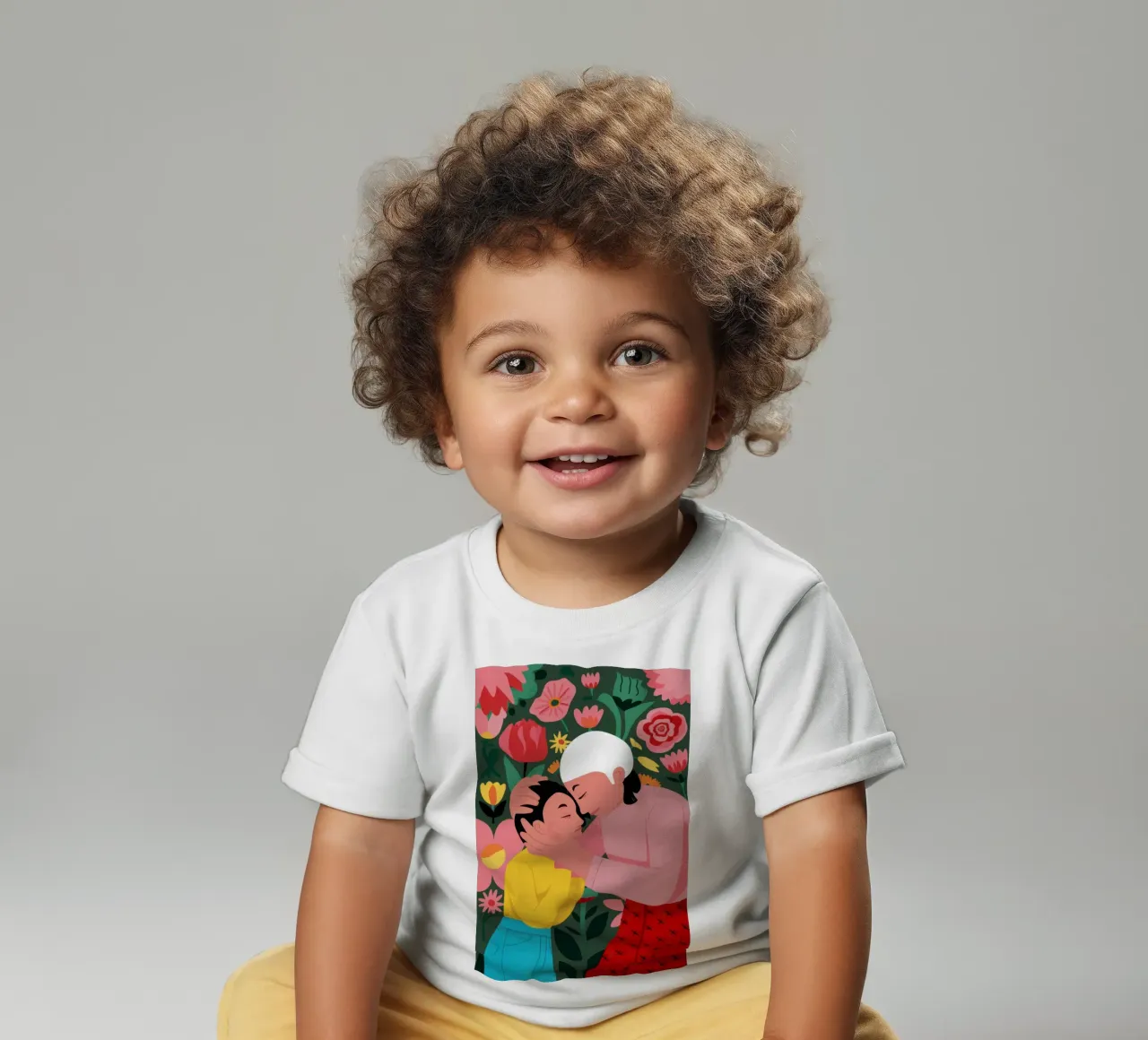 Étreinte des tulipes t-shirt pour bébé de Sentinel Glow