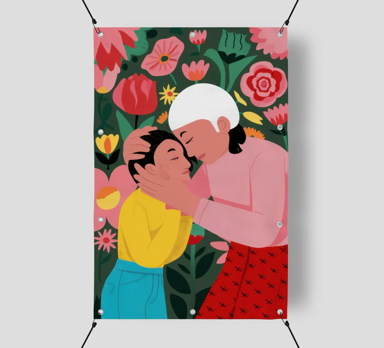Tulip Embrace pvc cover by Sentinel Glow