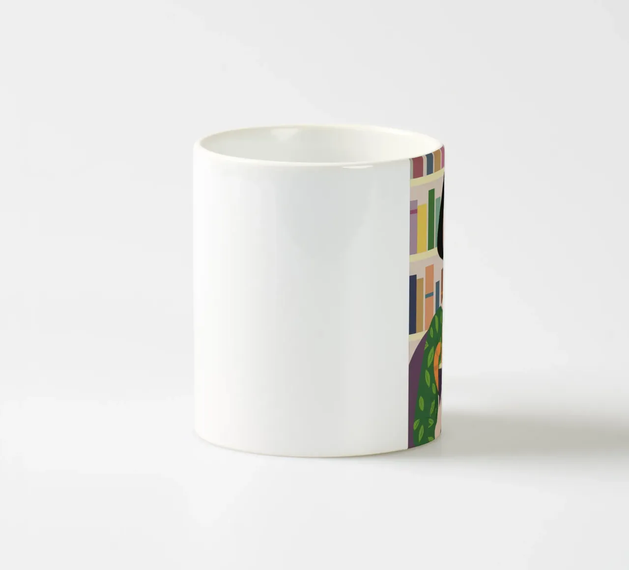 Leggere con un gatto tazza in ceramica da Marigold Tiga