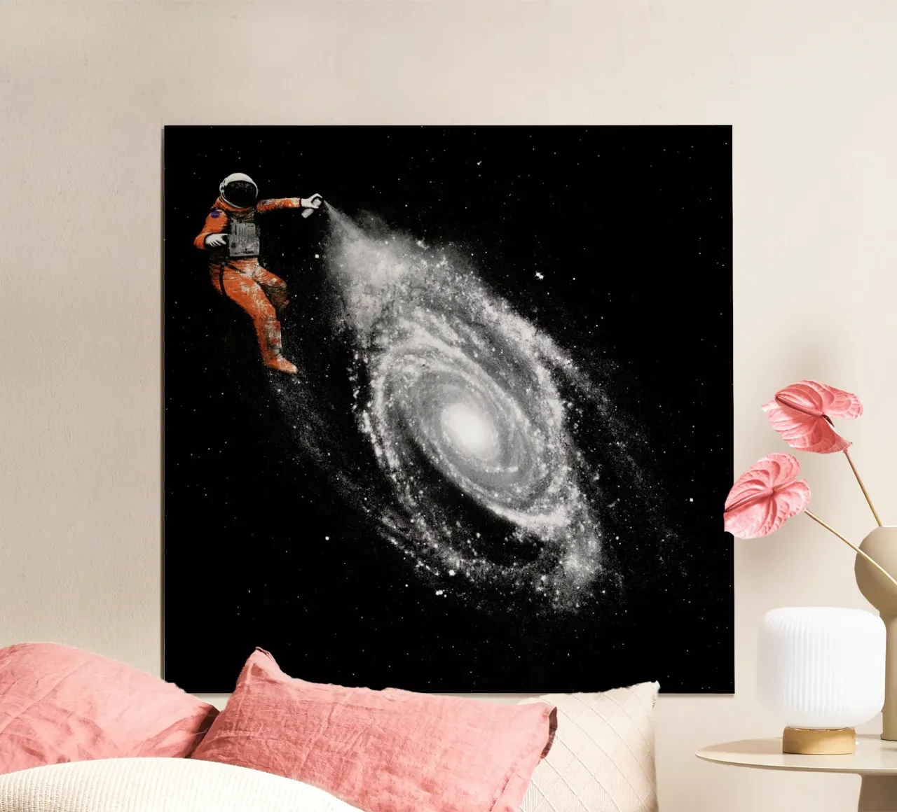 Space Art poster con telaio in alluminio da Florent Bodart