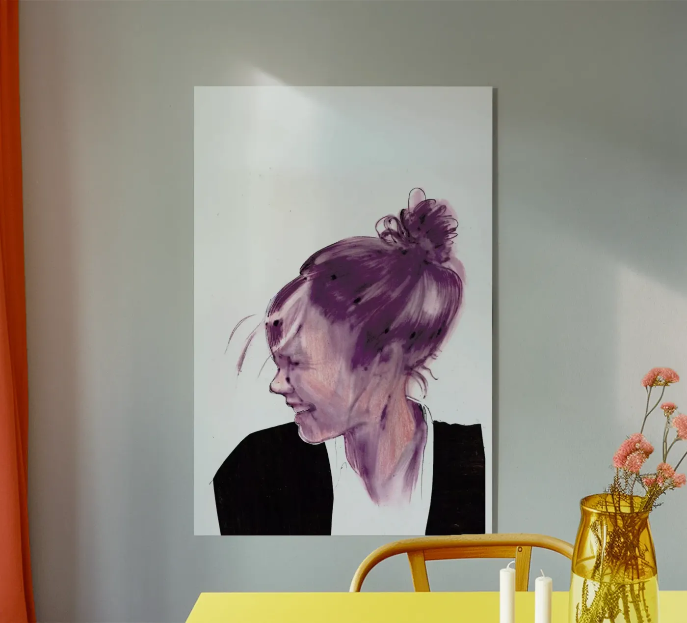 Helen acryl van Alex Egea