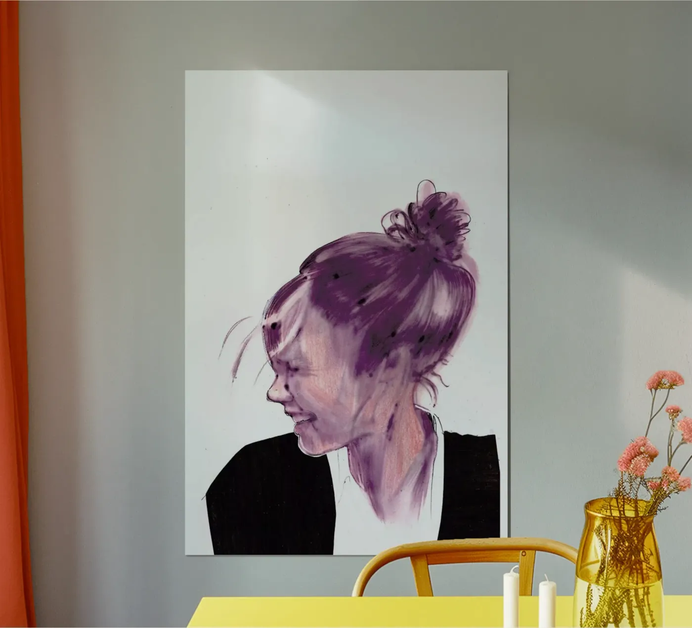 Helen poster van Alex Egea