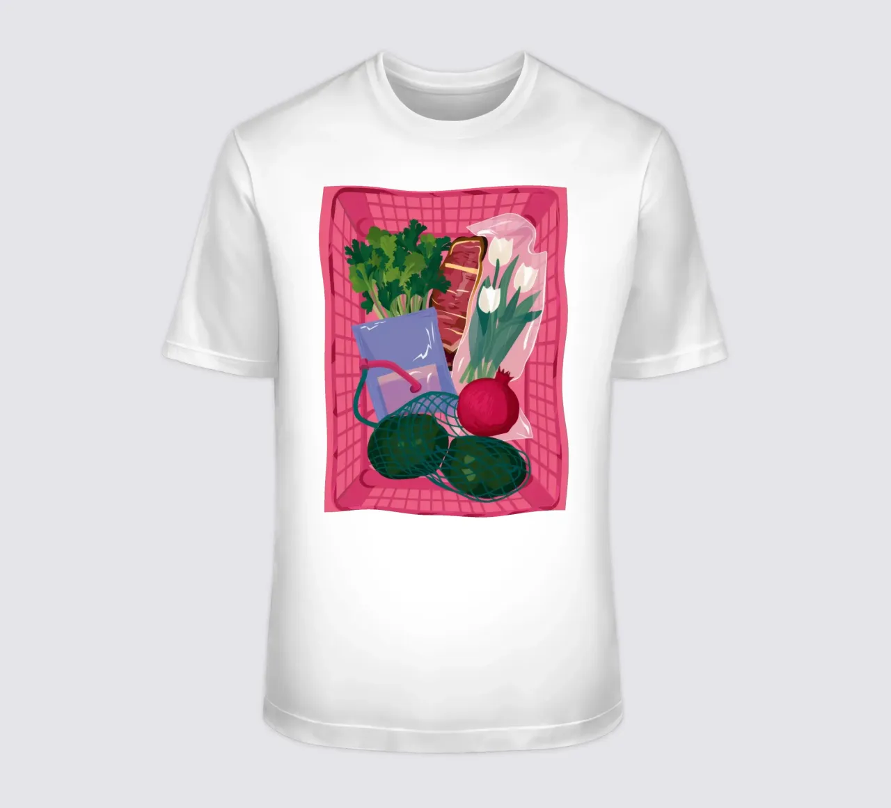 La quiete vegetariana t-shirt da Pale Aura