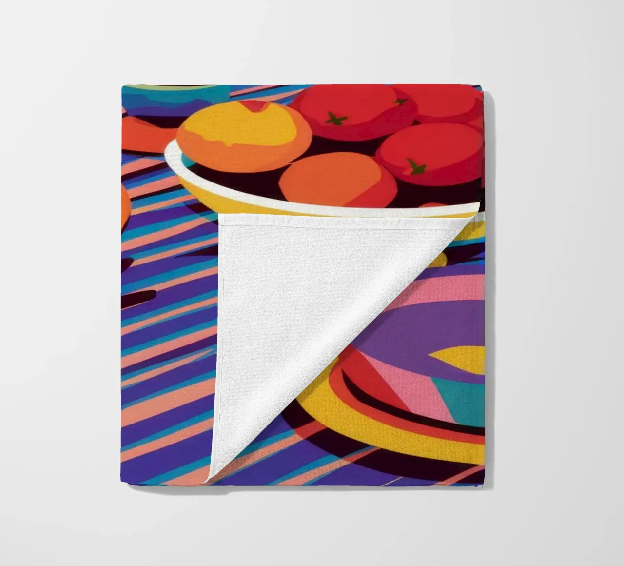 Fruitschaal Eettafel strandhanddoek van Sentinel Glow