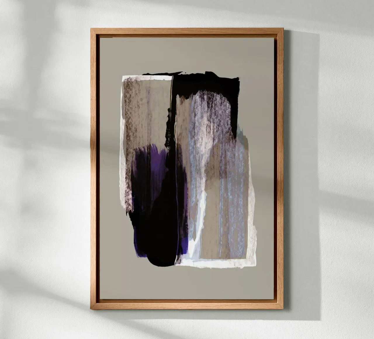 Abstract Brush Strokes 72Y Leinwand von Mareike Böhmer