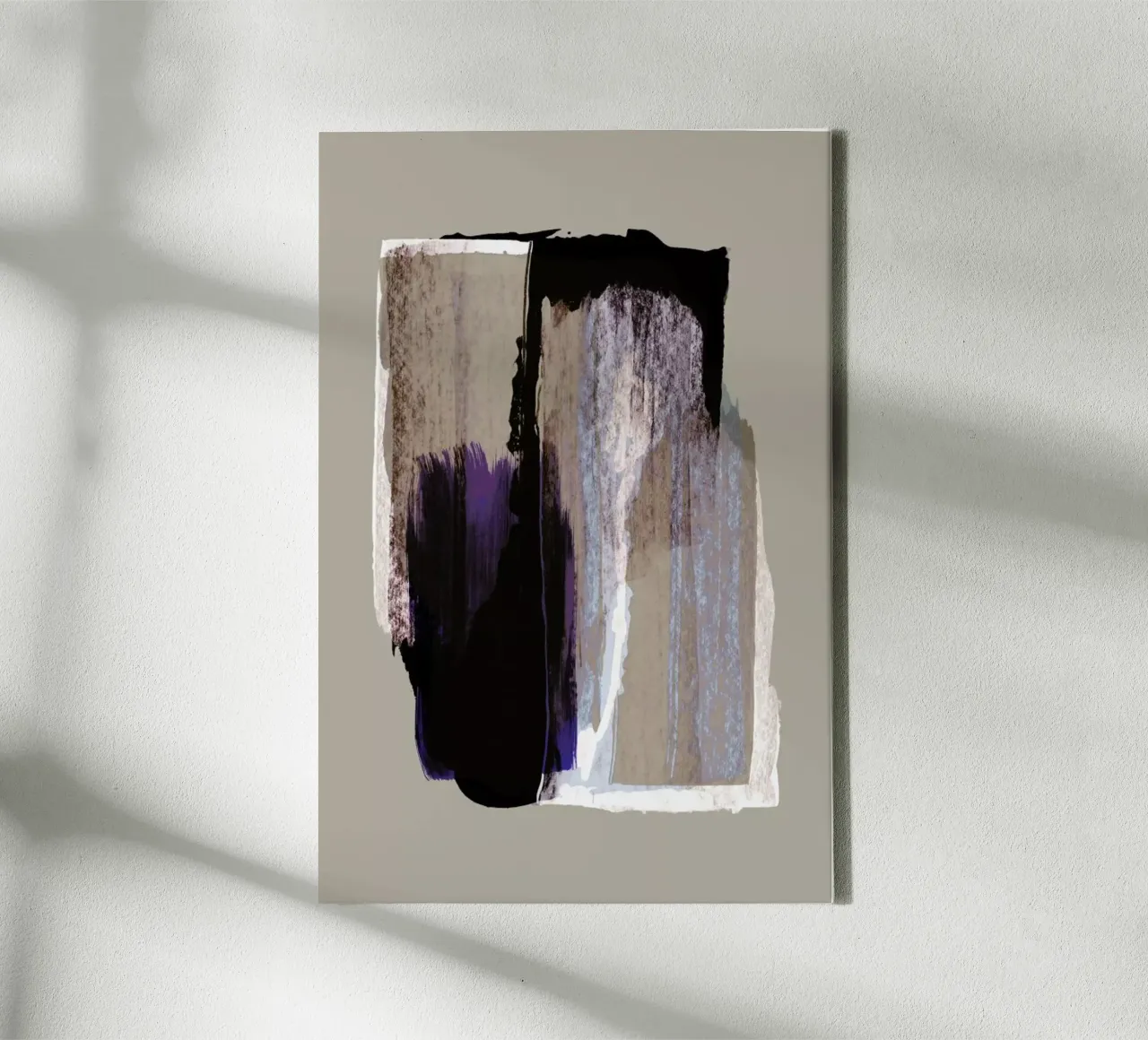 Abstract Brush Strokes 72Y Leinwand von Mareike Böhmer