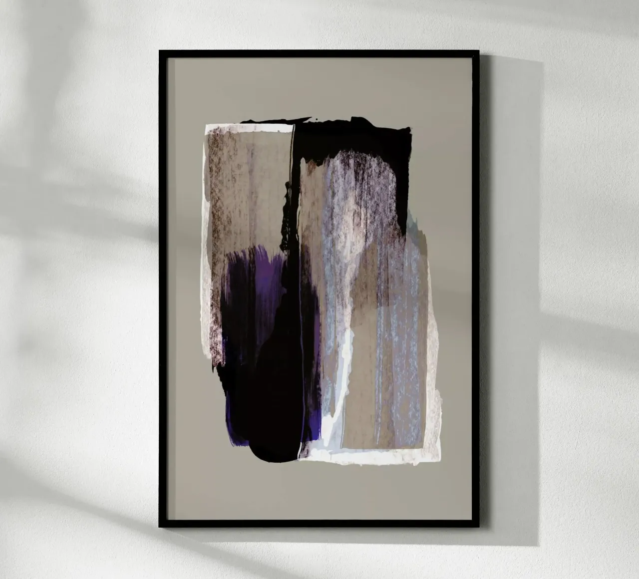 Abstract Brush Strokes 72Y poster da Mareike Böhmer