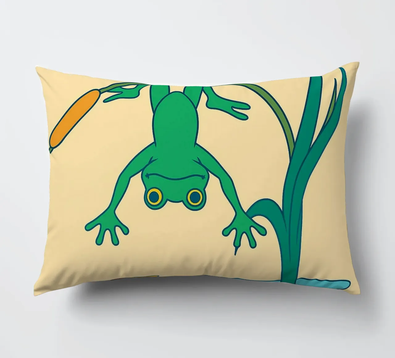 Funny Frog Tieni duro cuscino da oneone