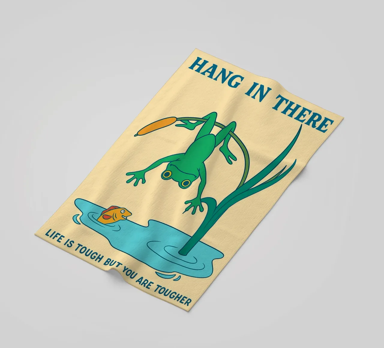 Funny Frog Tieni duro telo mare da oneone