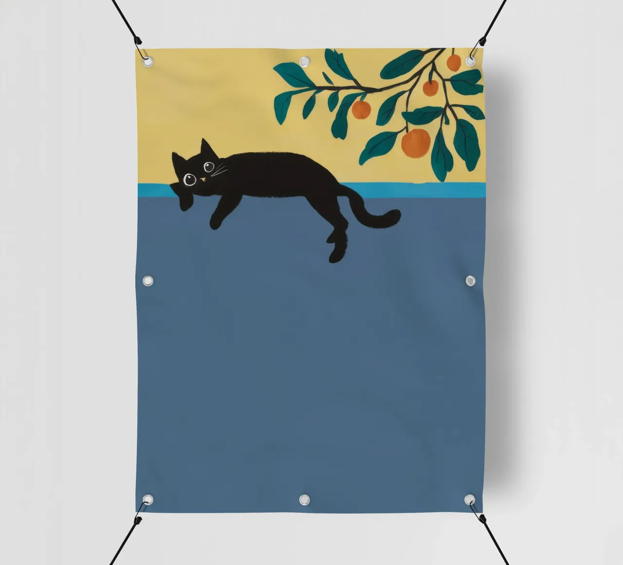 Sleeping Cat Branch pvc cover by Stone Decade