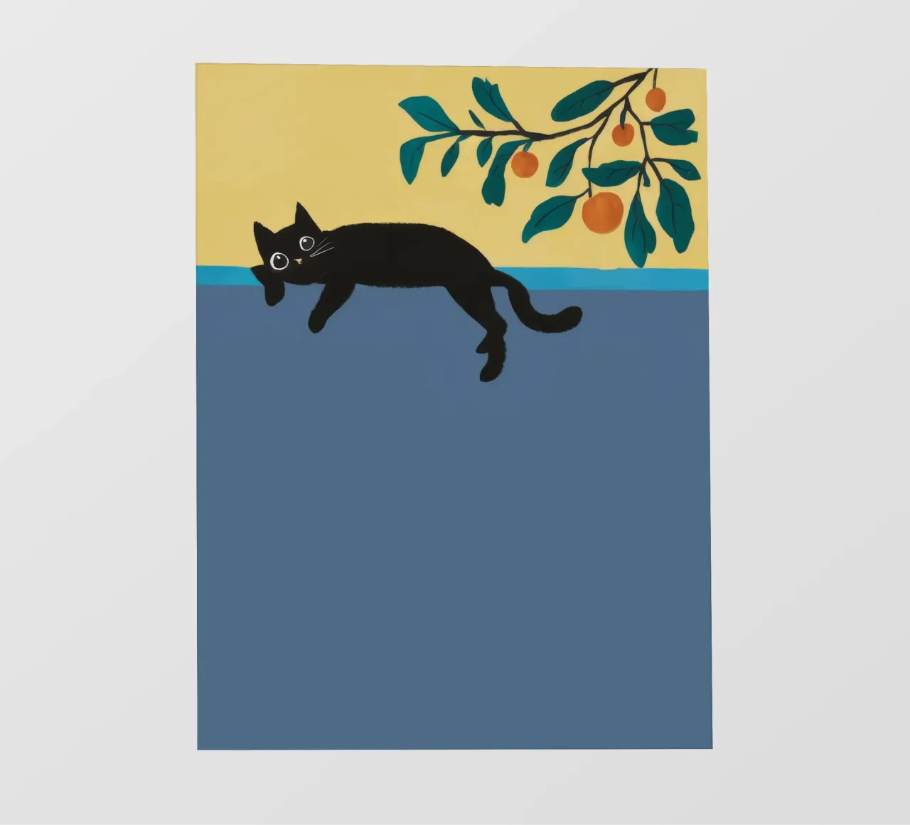 Sleeping Cat Branch pvc cover by Stone Decade
