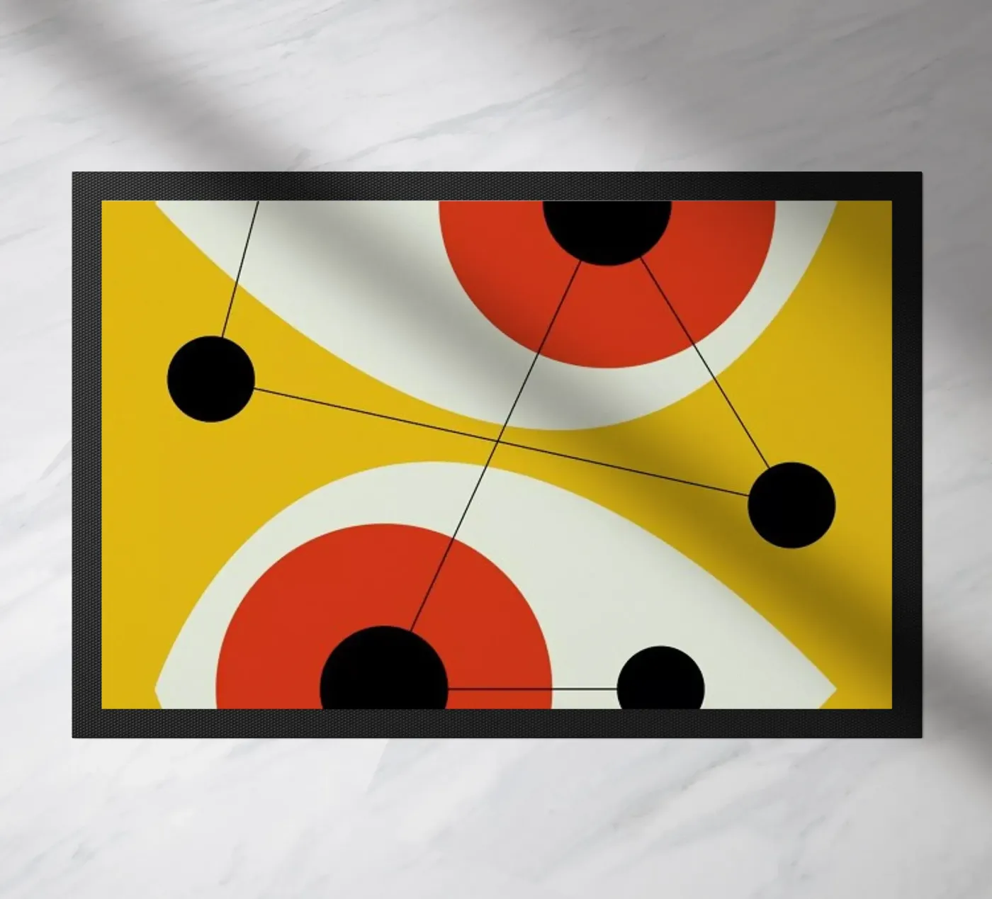 Design focus deurmat van Bo Lundberg