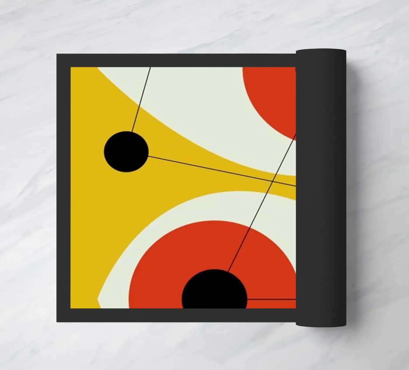 Design focus deurmat van Bo Lundberg