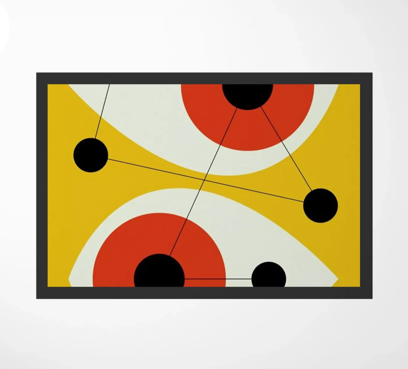 Design focus deurmat van Bo Lundberg