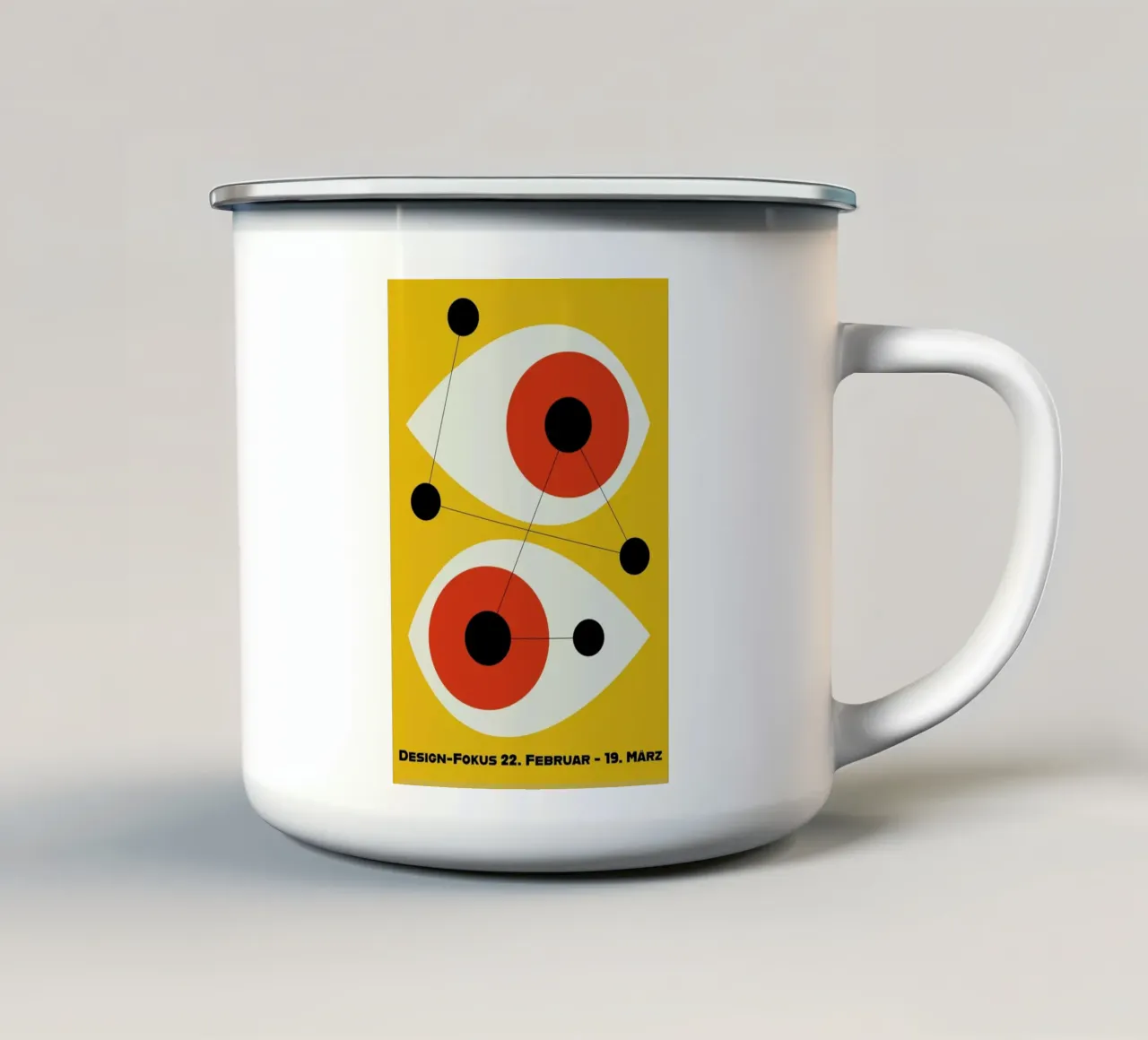 Focus sul design tazza in smalto da Bo Lundberg