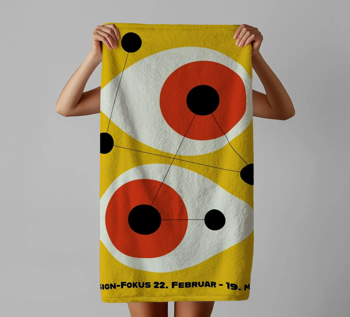 Design focus towel by Bo Lundberg
