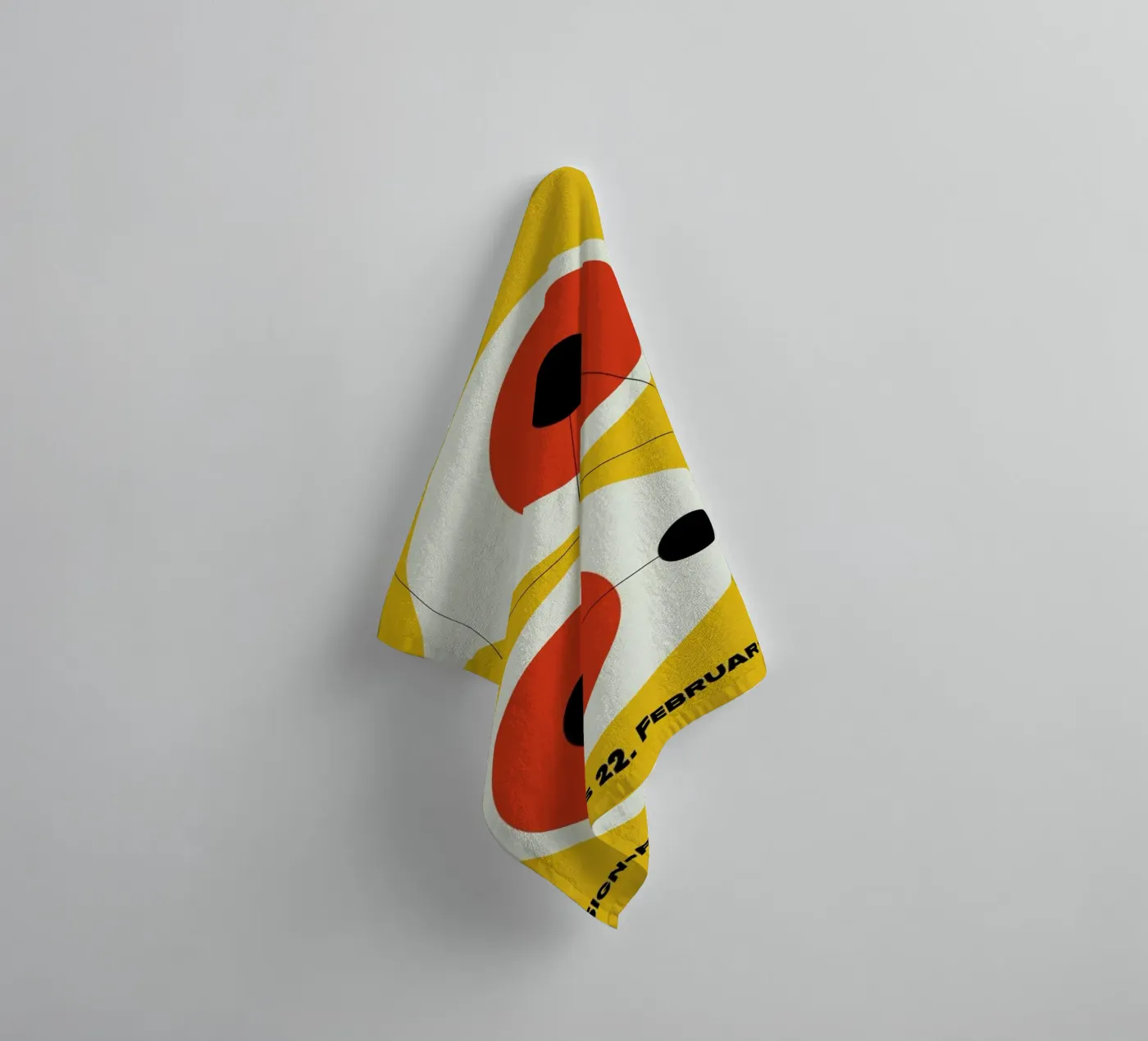 Design focus towel by Bo Lundberg