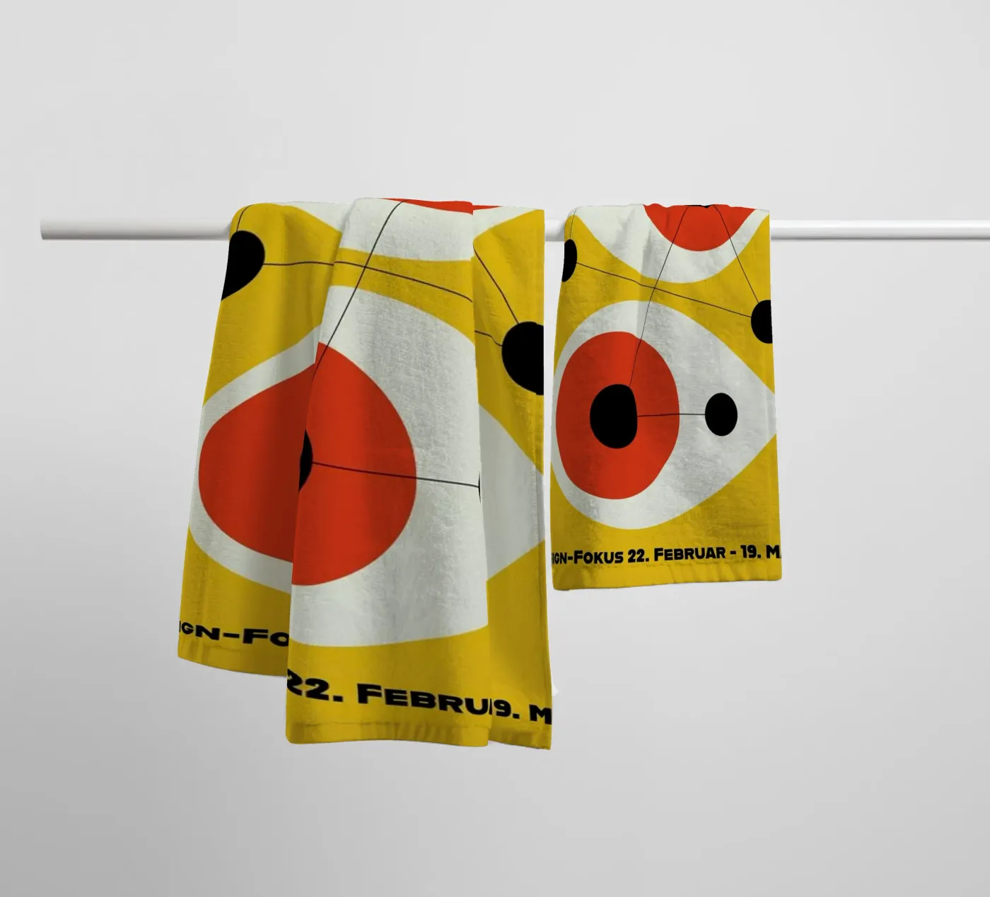 Design focus towel by Bo Lundberg